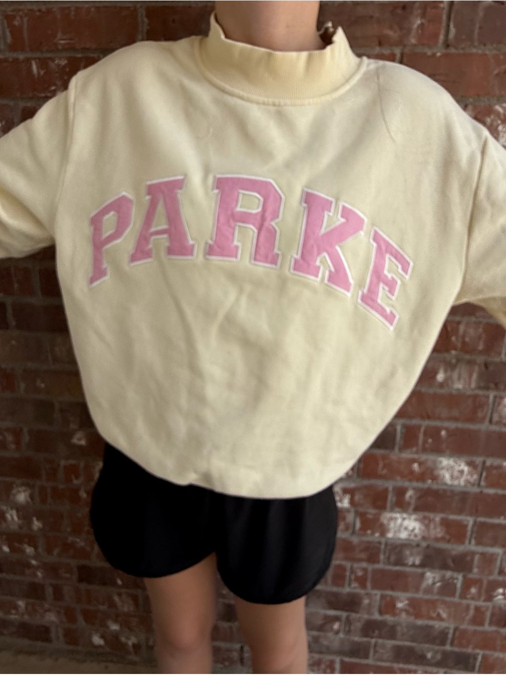 Parke Summerland Mock neck Conch + Peel - Picture 2 of 4